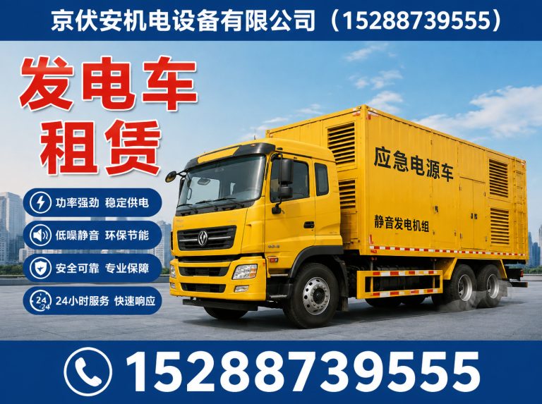 承德发电车出租展示图